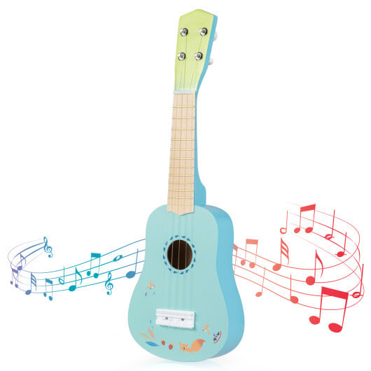 21 Inch Ukulele Guitar for Kids with Basswood Body for 3+ Years Old - Image 4