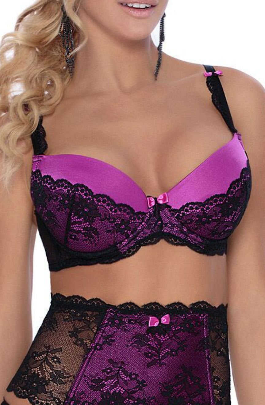 Roza Fifi Push Up Bra Black - Image 2