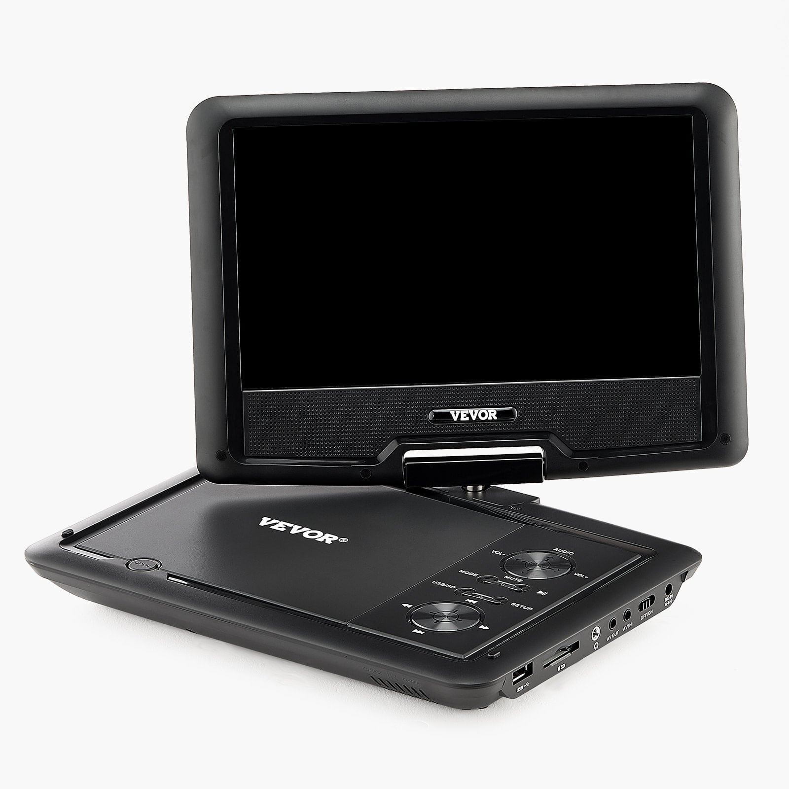 Portable DVD Player, 10.1 inch HD Swivel Display S
