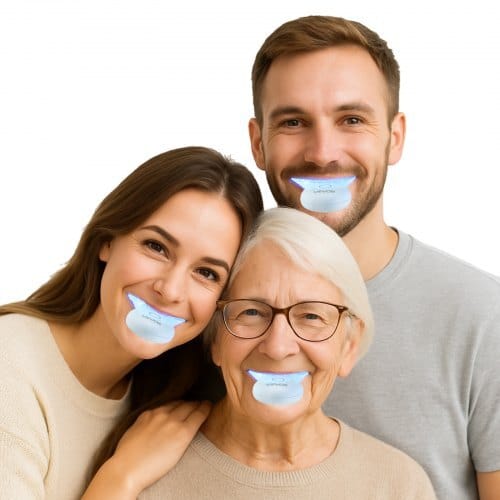 Teeth Whitening Kit with LED Light, 32 LED Accelerator Lights, Whitening Gel Syringe, Desensitizing Gel, and U-Shaped Tray, Wireless Portable Kit Fast and Effectively Removes Stubborn Stains - Image 7