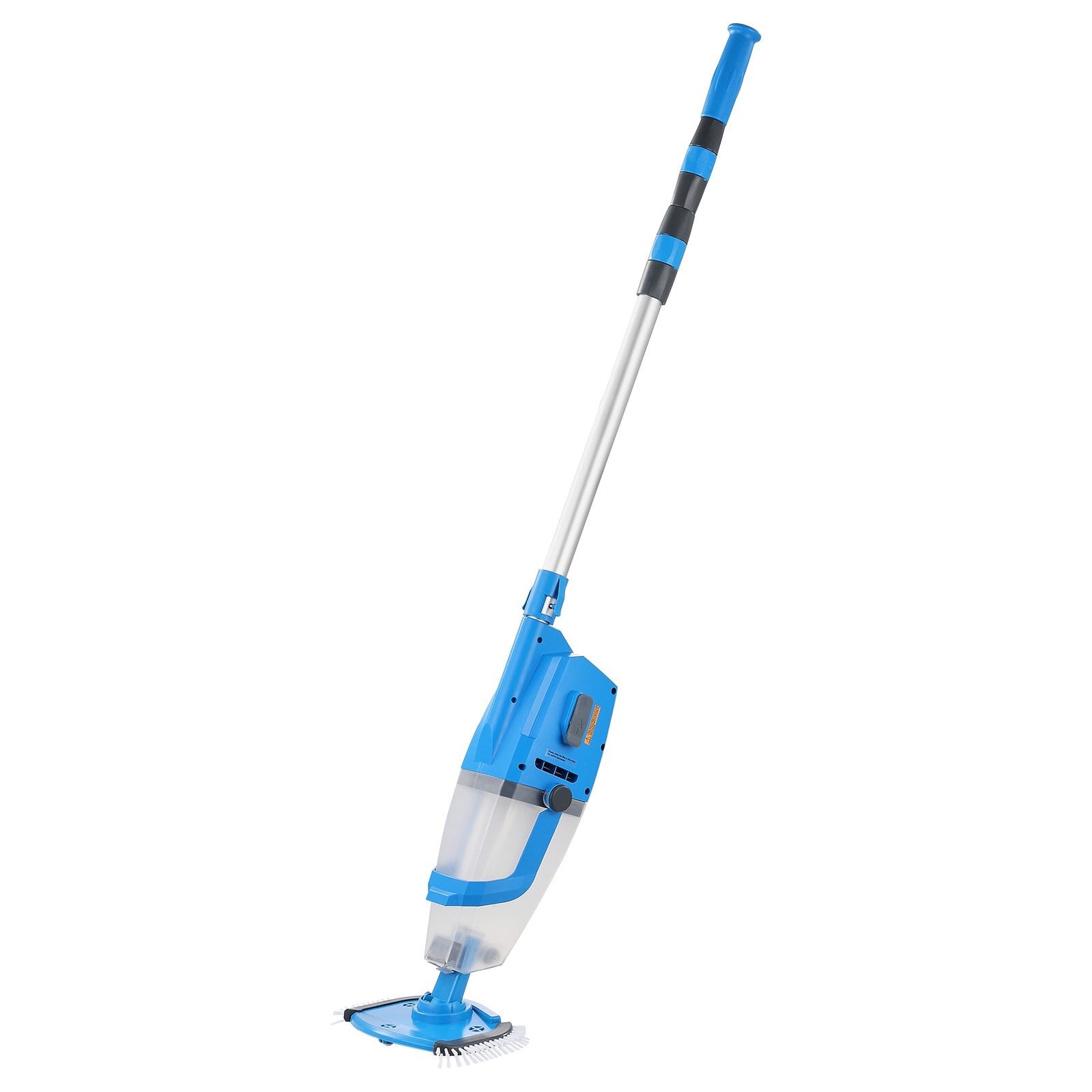 Pool Vacuum, 26 GPM Handheld Cordless Hot Tub Vacuum with Extension Pole, for Deep Cleaning & Strong Suction, Rechargeable Pool Cleaner, Running up to 1Hour, for Above Ground/Inground Pool Spas