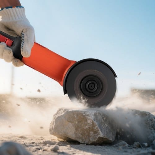 Angle Grinder, 5" Electric Grinder Power Tool, 10Amps 10000RPM High-Speed Corded Angle Grinders with 230?° Adjustable Dust Guard for Metal Grinding, Cutting, Rust Removal (Disc Not Included) - Image 7