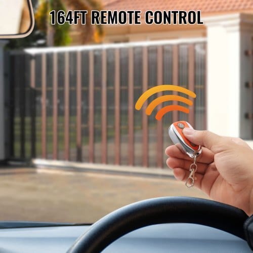 Sliding Gate Opener Remote, 131 ft Range, 4-Button Automatic Gate Opener Remote, Remotes for Garage Door Openers, Multi-Code Electric Rolling Driveway-Gate Closer Smart Key Security Kit - Image 2