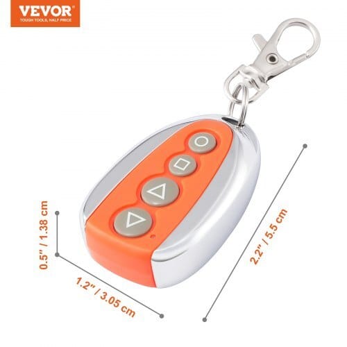 Sliding Gate Opener Remote, 131 ft Range, 4-Button Automatic Gate Opener Remote, Remotes for Garage Door Openers, Multi-Code Electric Rolling Driveway-Gate Closer Smart Key Security Kit - Image 6
