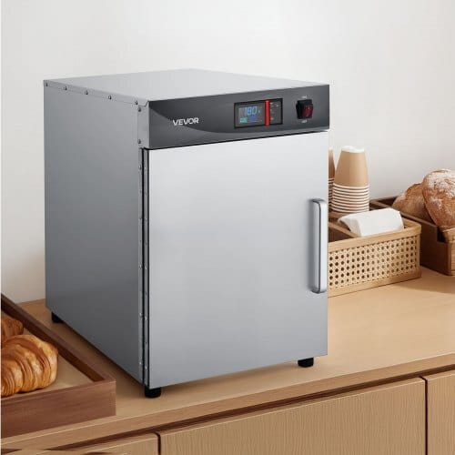 Electric Hot Box Food Warmer, 4-Tier Commercial Warming Cabinet with Water Tray, Single-Door and Adjustable Shelves, Stainless Steel Food Warmer Cabinet, for Restaurant, Kitchen, Pizza, Chicken - Image 7