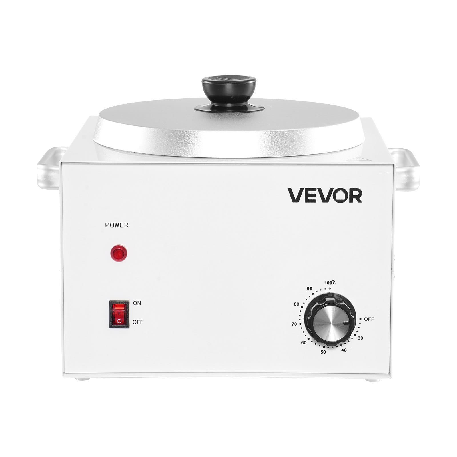 Single Pot Wax Warmer, 3000ML 300W Professional Wax Warmer for Hair Removal, 32 ?&bdquo;&permil; - 212?&bdquo;&permil; Adjustable Electric Waxing Heater with 100PCS Waxing Sticks for Home Use, Beauty Salon, Spa