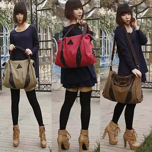 Jacqueline Canvas CrossBody Bag From Journey Collection - Image 3