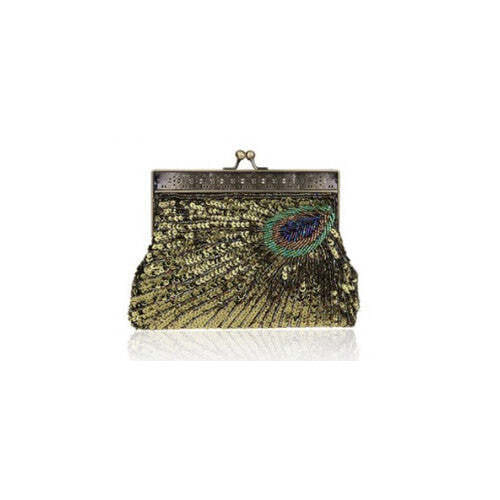 Peacock Crazy Clutch Eye-catching Ensemble In 8 Colors - Image 3