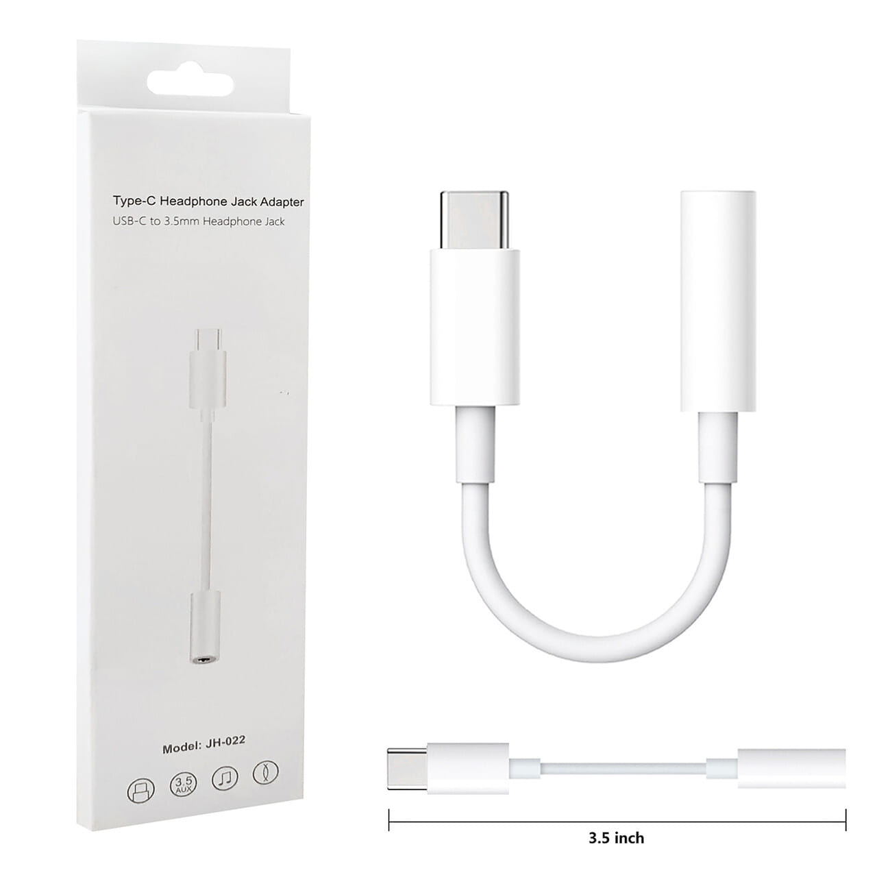 Typec 3.5mm Headphone Jack Adapter