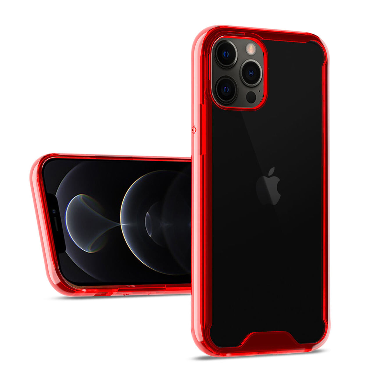 Iphone 12 Pro Max Bumper Case Red