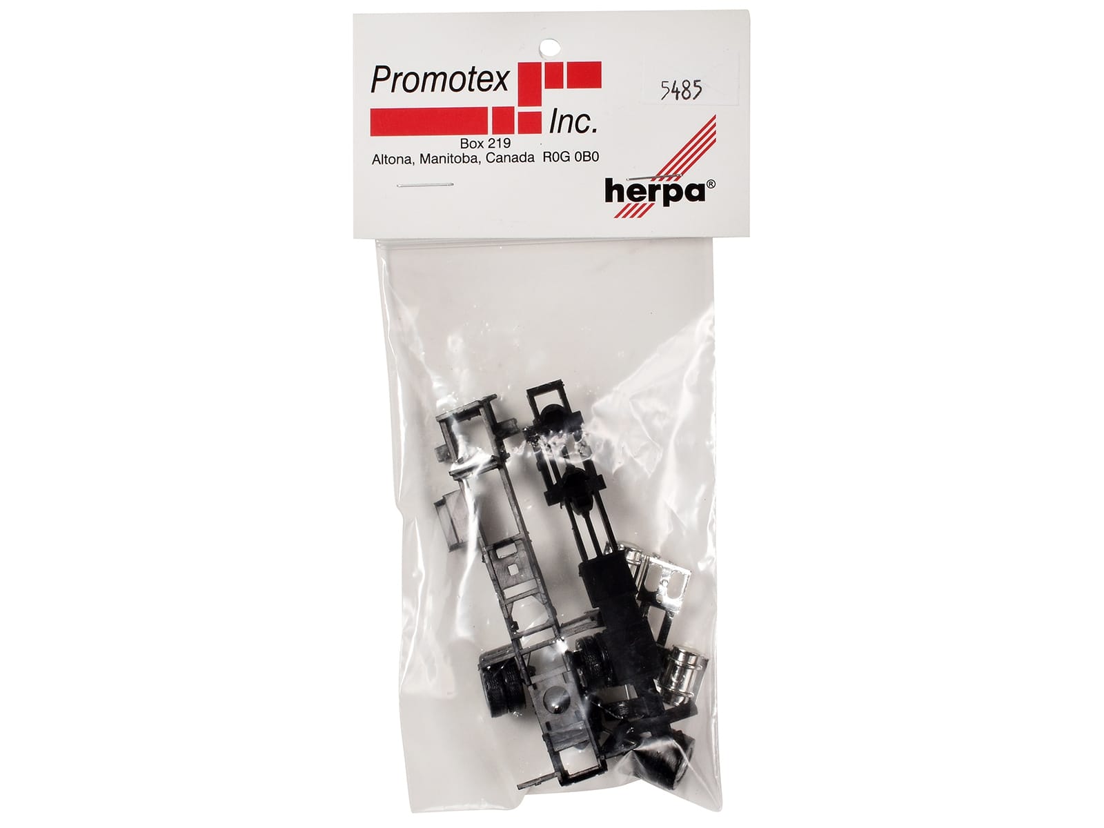 Long Chassis Kit for Kenworth Peterbilt and GMC Cabs 1/87 (HO) Plastic Model by Promotex - Image 2
