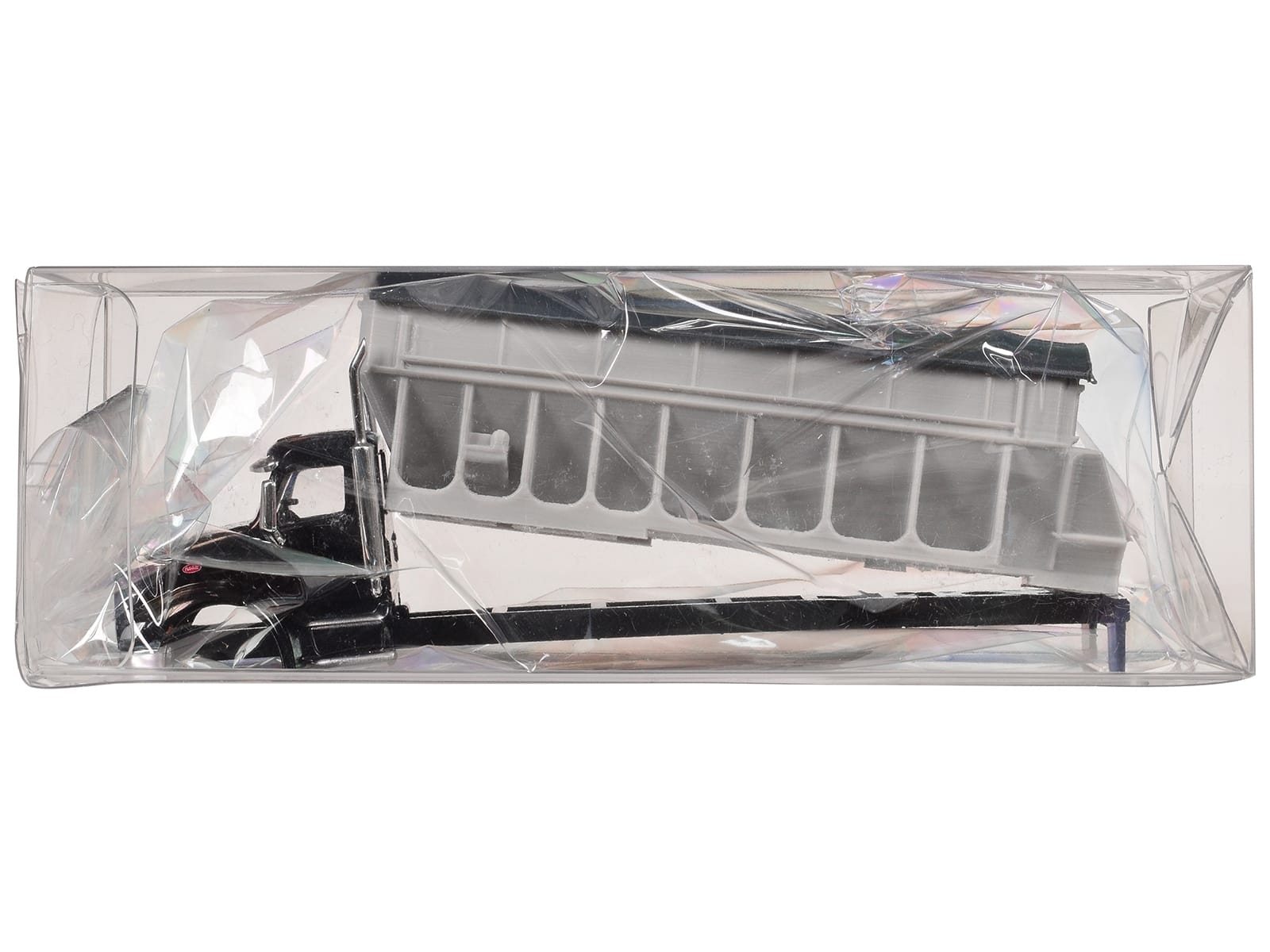 Peterbilt 579 Potato/Sugar Beet Truck Black 1/87 (HO) Plastic Model Car by Promotex - Image 3