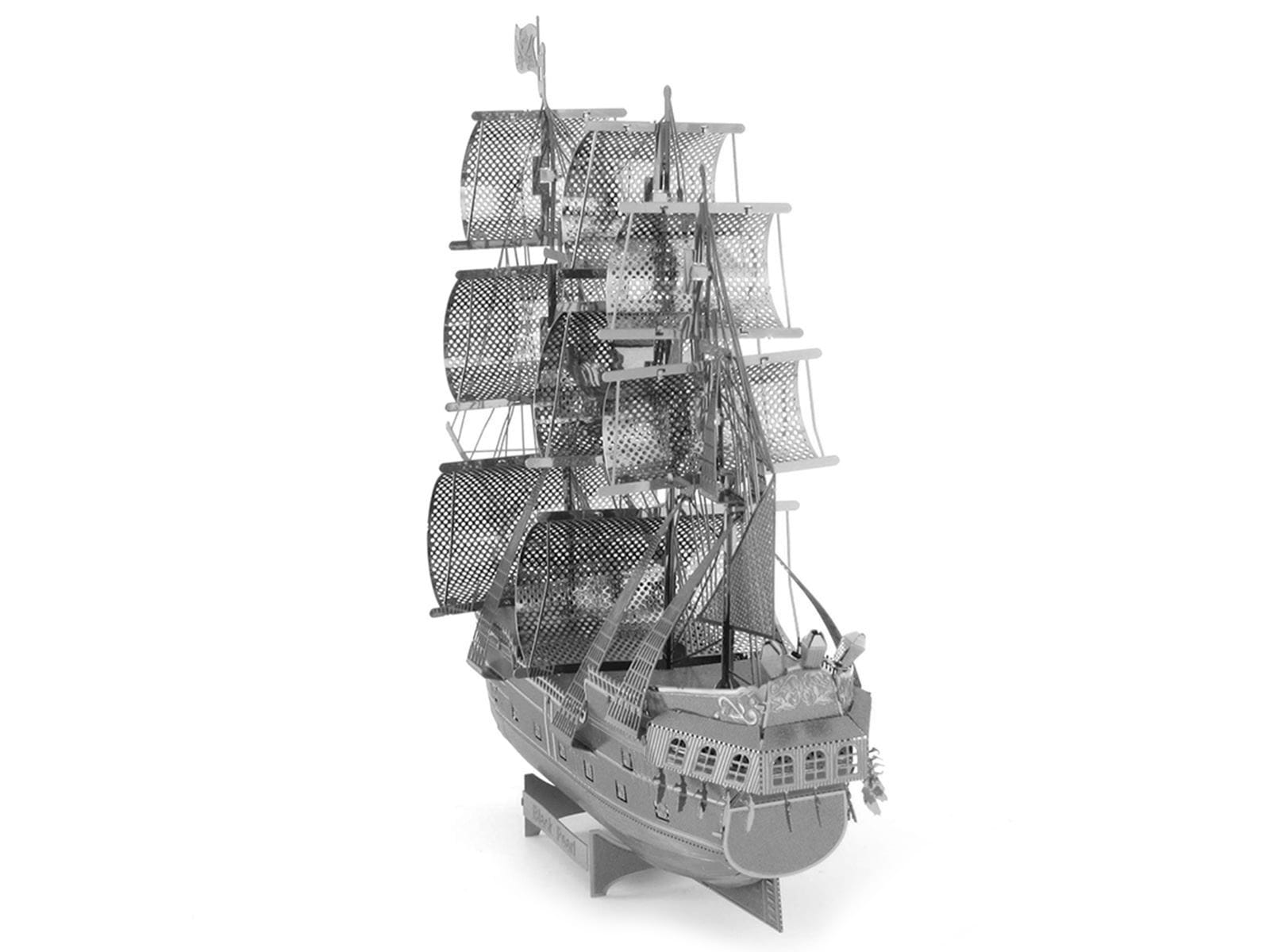 Model Kit Black Pearl Ship (Challenging Difficulty) Steel Model by Metal Earth - Image 4