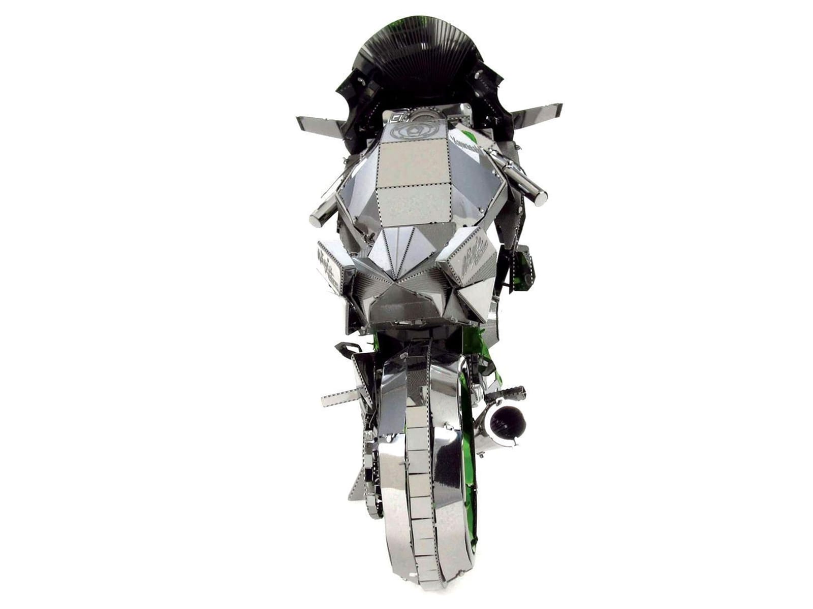 Model Kit Kawasaki Ninja H2R Motorcycle (Expert Difficulty) Steel Model by Metal Earth - Image 3