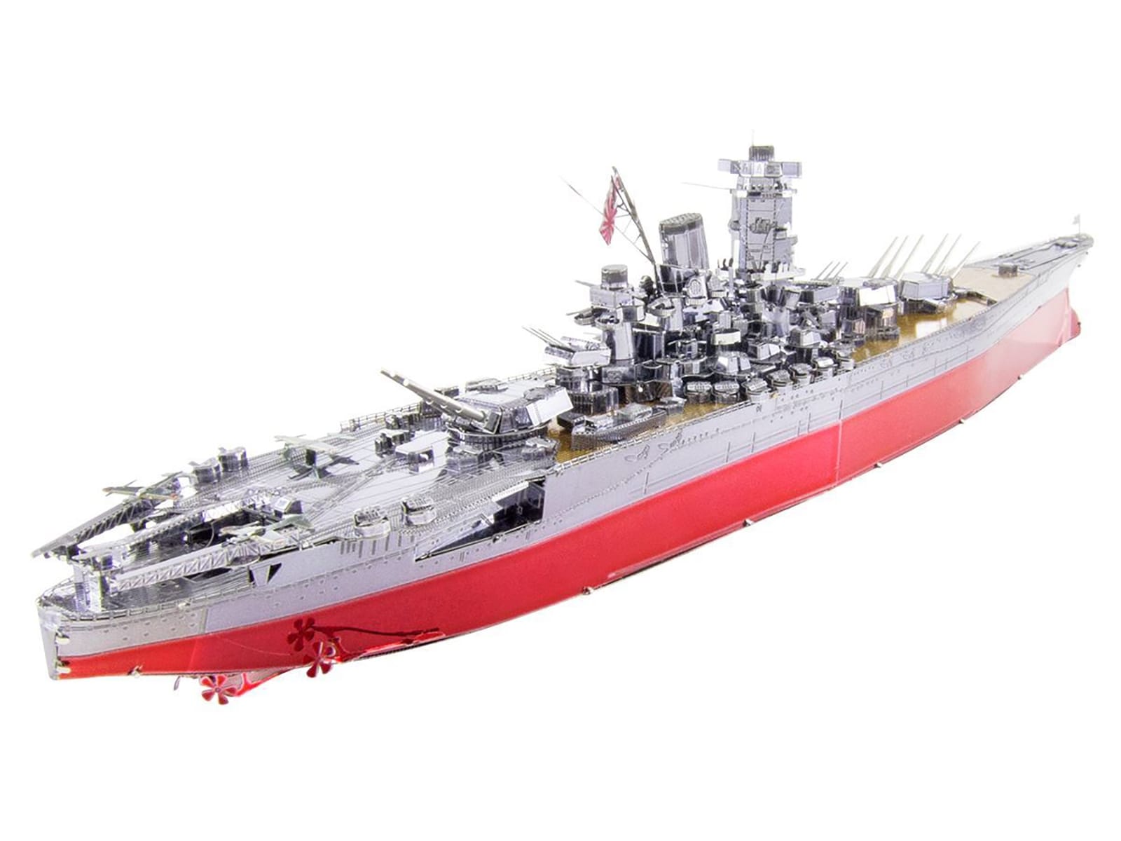 Model Kit Yamato Battleship "Imperial Japanese Navy" (Challenging Difficulty) Steel Model by Metal Earth - Image 4