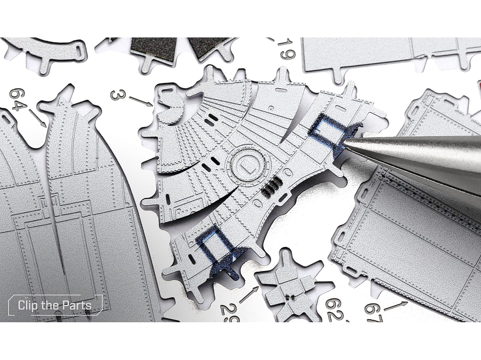 Model Kit Consolidated PBY Catalina Amphibious Aircraft "Miss Pick Up" United States Army Air Forces (Moderate Difficulty) Steel Model by Metal Earth - Image 4