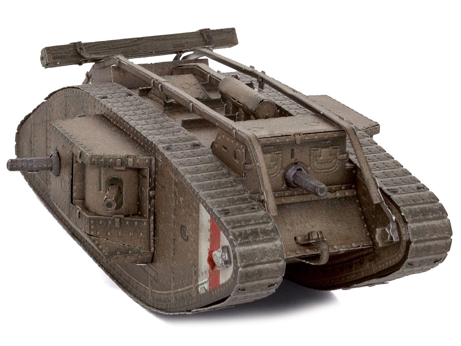 Model Kit British Mark IV Tank (Moderate Difficulty) Steel Model by Metal Earth - Image 4
