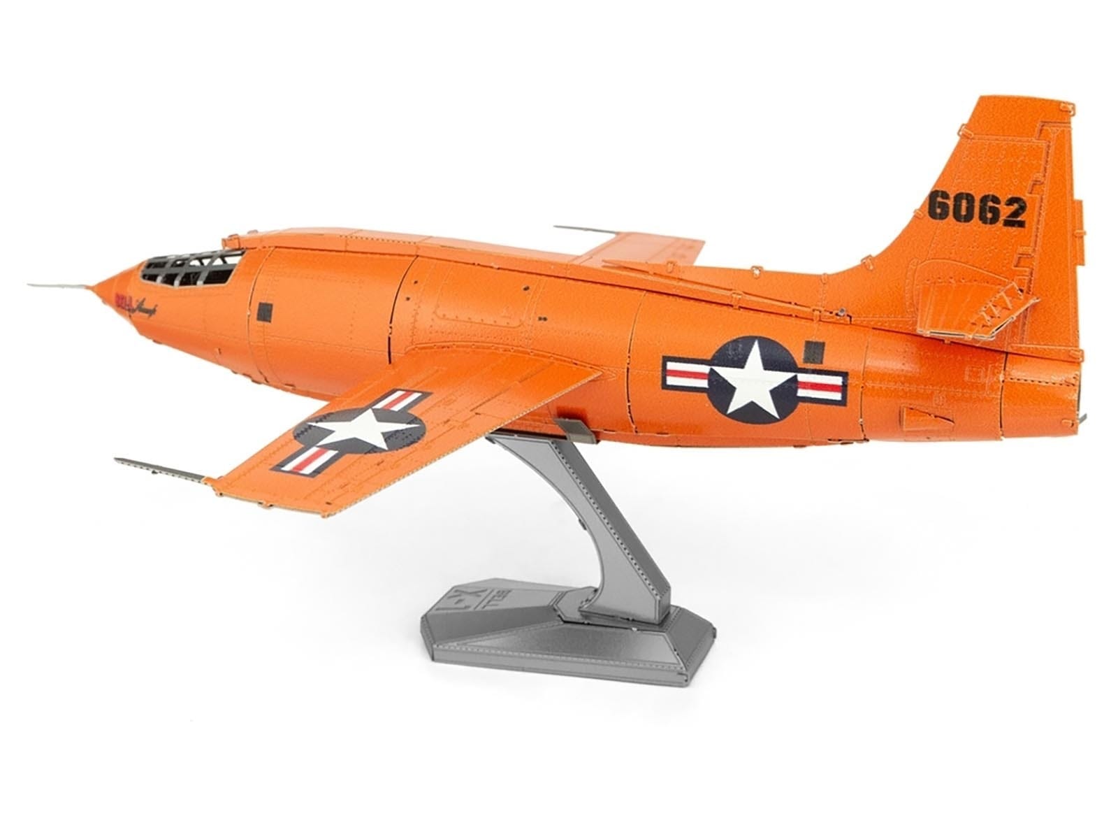 Model Kit Bell X-1 Aircraft "United States Air Force" (Moderate Difficulty) Steel Model by Metal Earth - Image 2