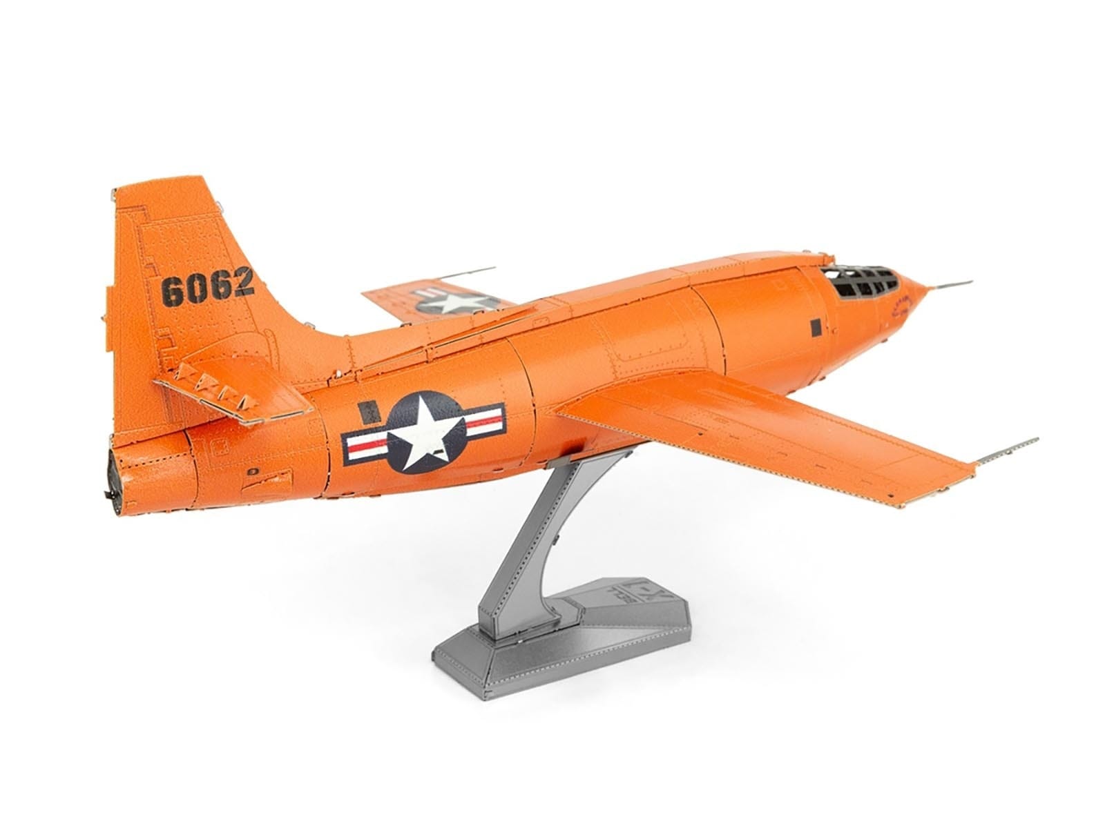 Model Kit Bell X-1 Aircraft "United States Air Force" (Moderate Difficulty) Steel Model by Metal Earth - Image 4