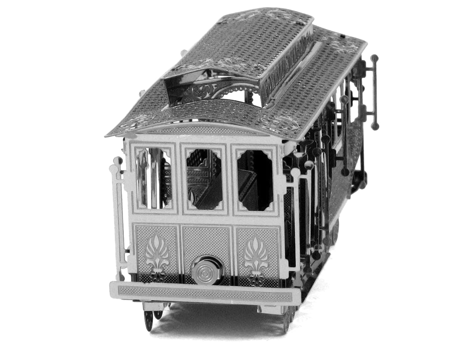 Model Kit San Francisco Cable Car "Powel & Mason St" (Easy Difficulty) Steel Model by Metal Earth - Image 3