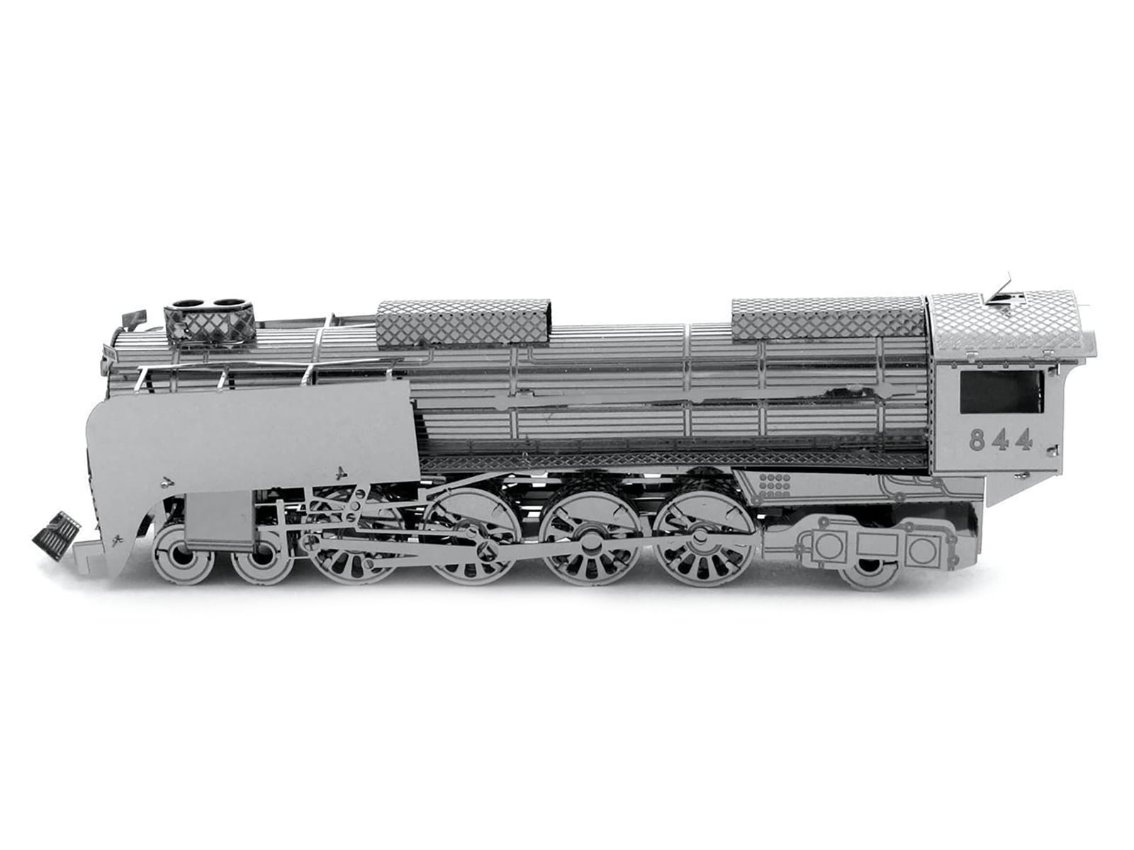 Model Kit Steam Locomotive #844 (Moderate Difficulty) Steel Model by Metal Earth - Image 2