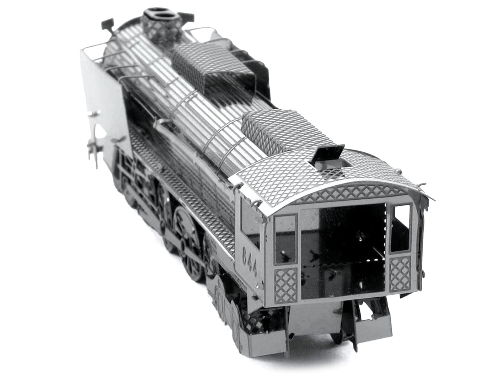 Model Kit Steam Locomotive #844 (Moderate Difficulty) Steel Model by Metal Earth - Image 3
