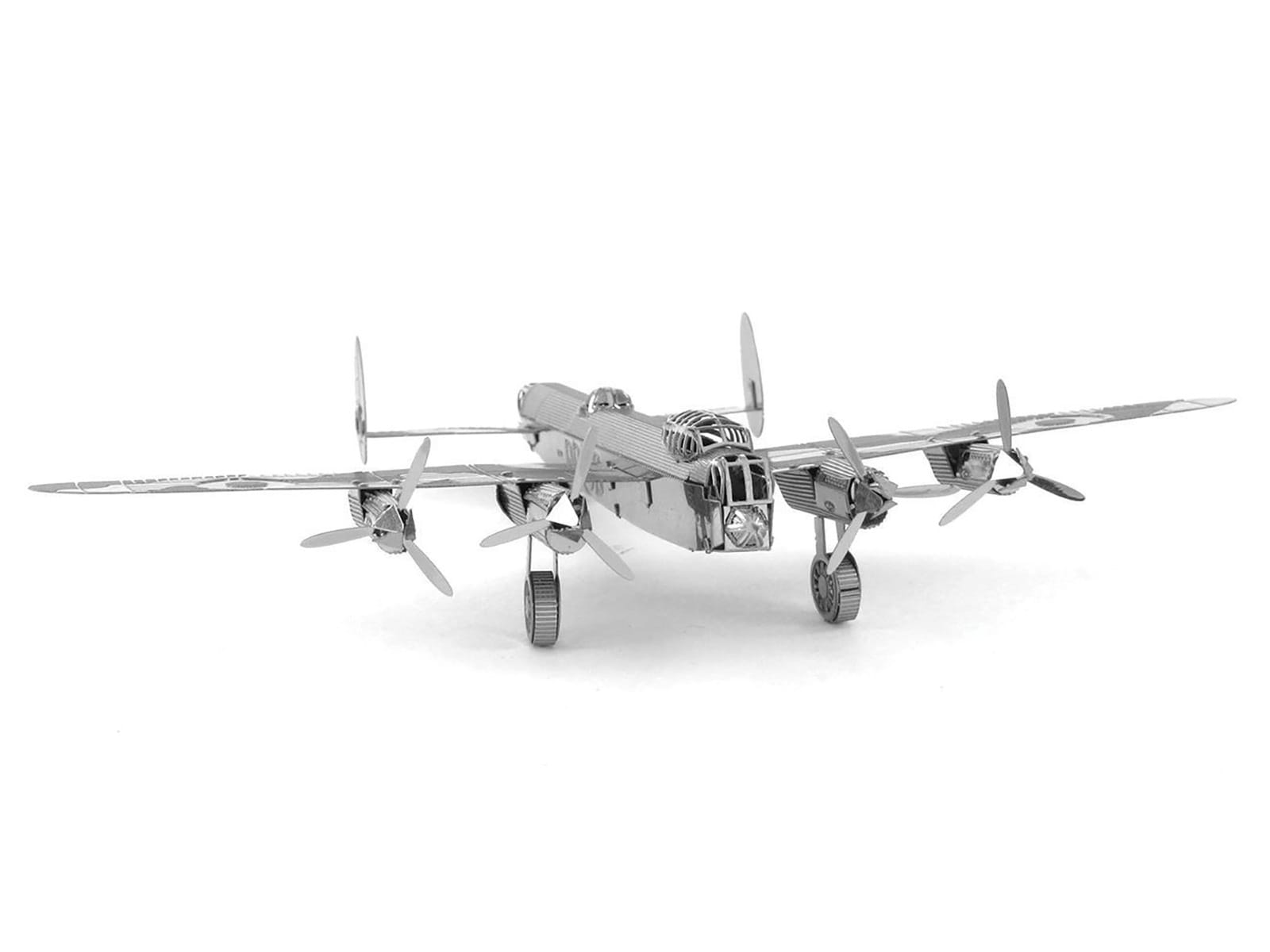 Model Kit Avro Lancaster Bomber Aircraft "Royal Air Force" (Moderate Difficulty) Steel Model by Metal Earth - Image 2