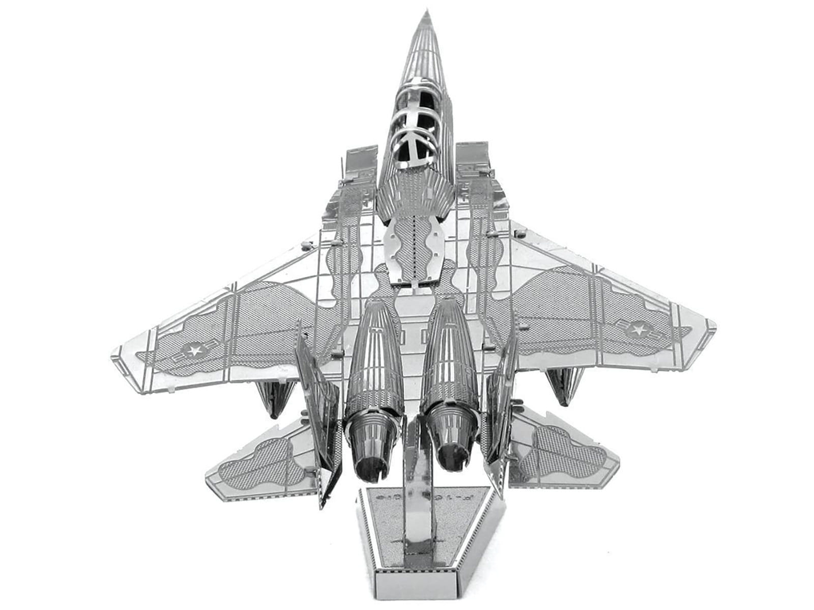 Model Kit McDonnell Douglas F-15 Eagle Fighter Aircraft (Moderate Difficulty) Steel Model by Metal Earth - Image 2