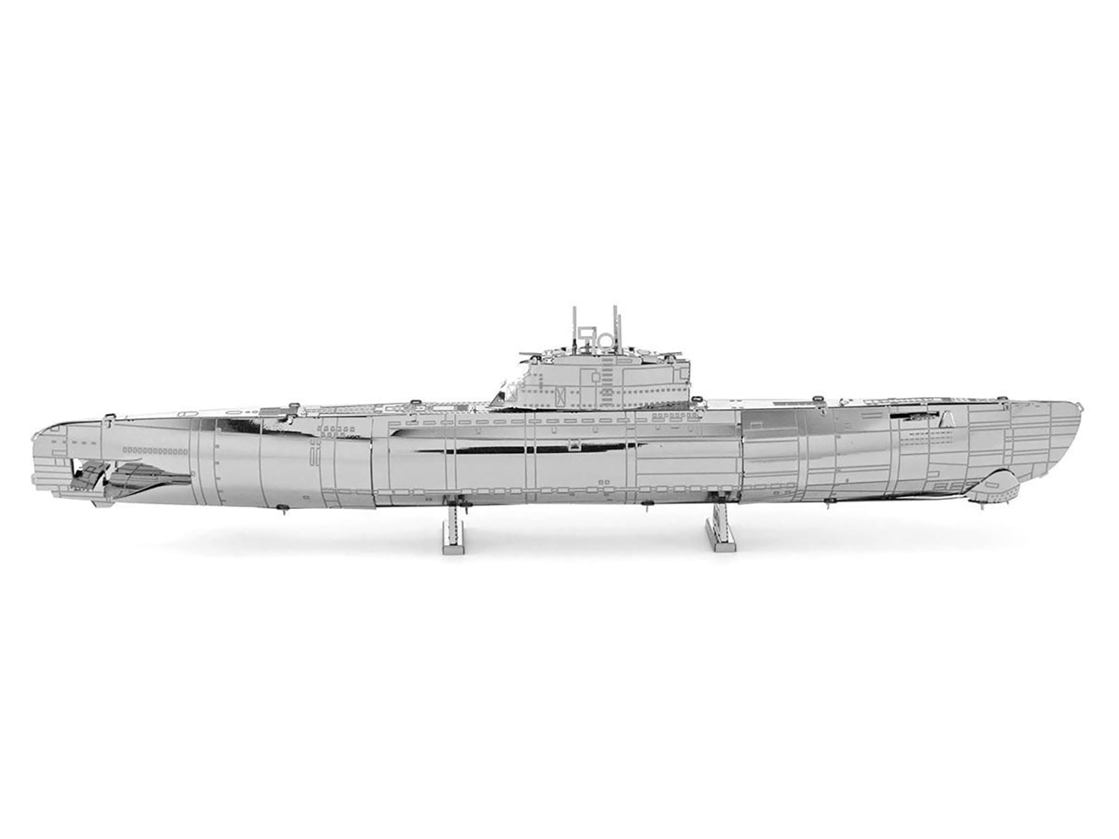 Model Kit German U-Boat Type XXI Submarine (Challenging Difficulty) Steel Model by Metal Earth - Image 3