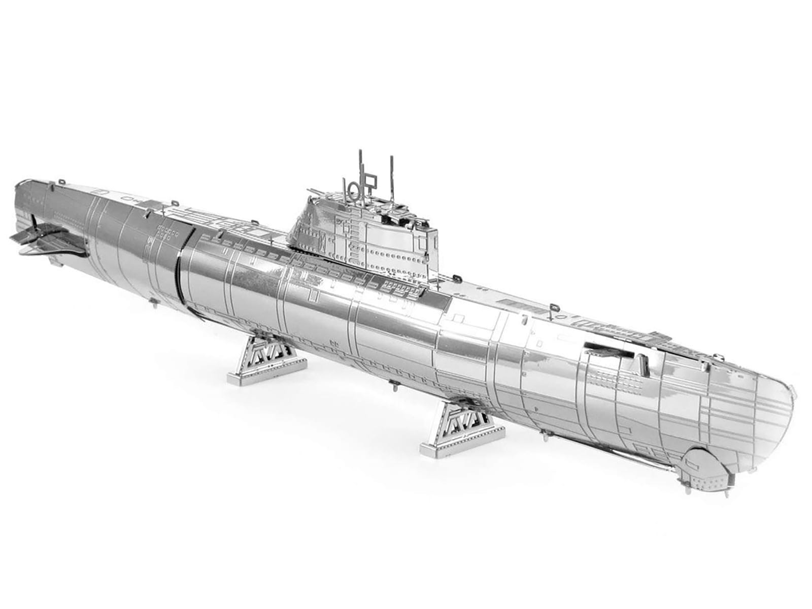 Model Kit German U-Boat Type XXI Submarine (Challenging Difficulty) Steel Model by Metal Earth - Image 4