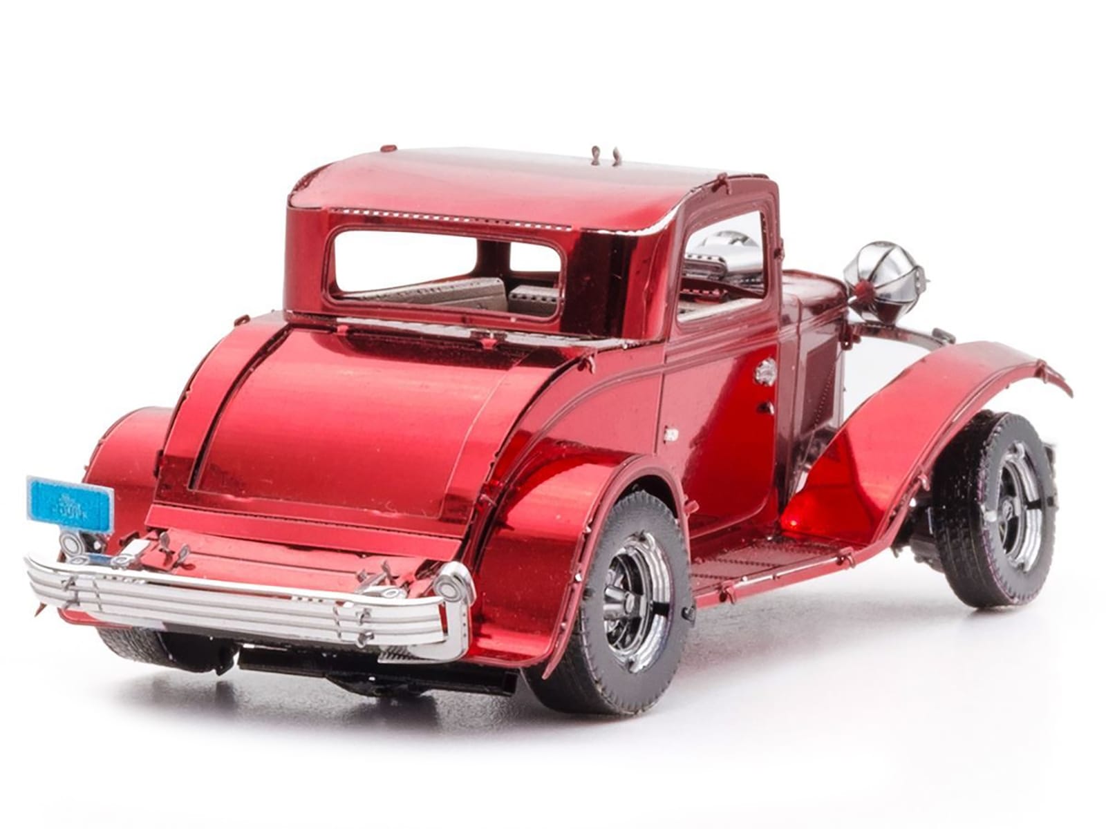 Model Kit 1932 Ford Coupe Red (Moderate Difficulty) Steel Model by Metal Earth - Image 3