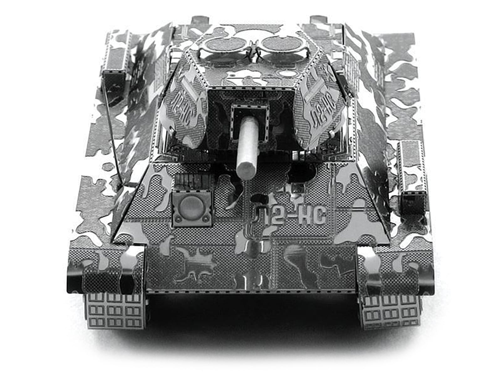 Model Kit Soviet T-34 Tank (Moderate Difficulty) Steel Model by Metal Earth - Image 3