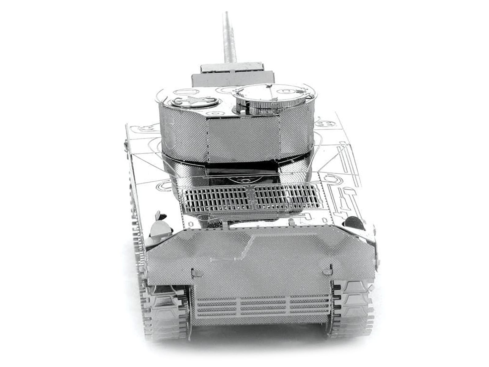 Model Kit American Sherman Tank (Moderate Difficulty) Steel Model by Metal Earth - Image 5