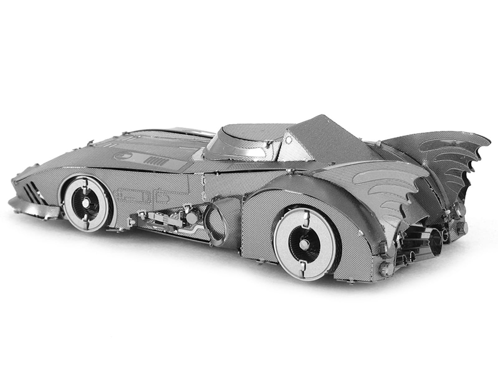 Model Kit 1989 Batmobile "Batman" (1989) Movie (Challenging Difficulty) Steel Model by Metal Earth - Image 2