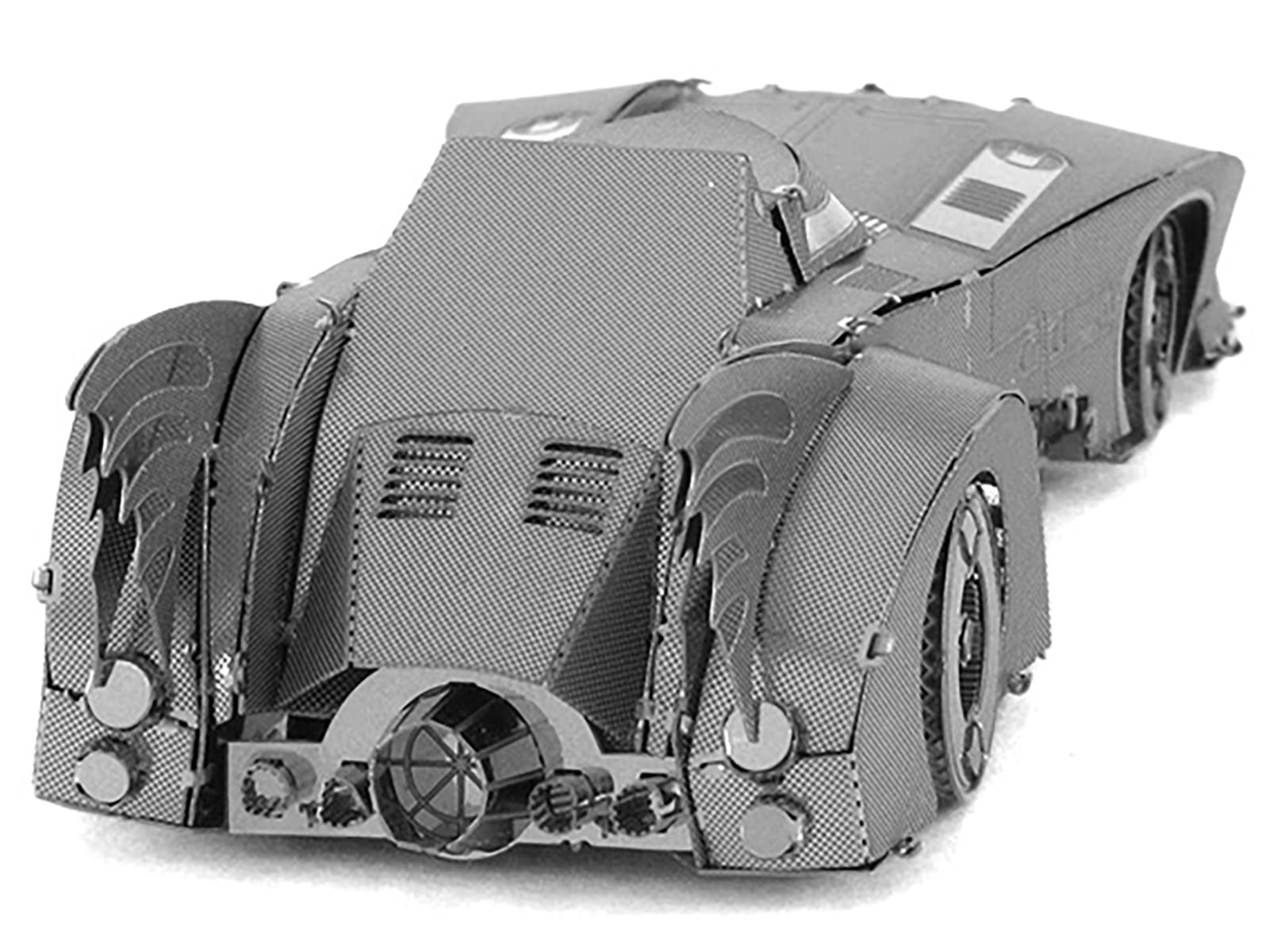 Model Kit 1989 Batmobile "Batman" (1989) Movie (Challenging Difficulty) Steel Model by Metal Earth - Image 3