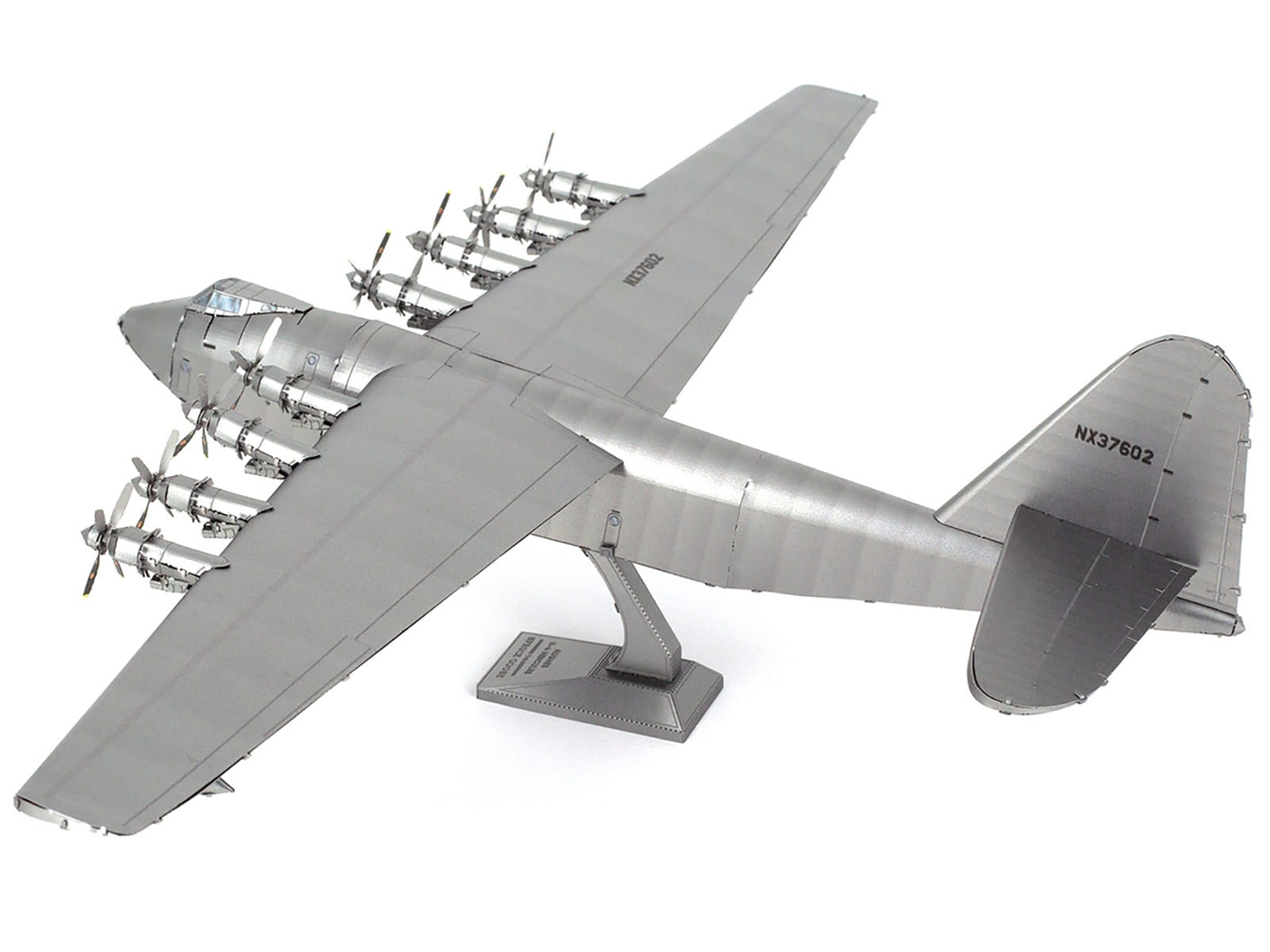 Model Kit Hughes H-4 Hercules Flying Boat "The Spruce Goose" (Moderate Difficulty) Steel Model by Metal Earth - Image 2