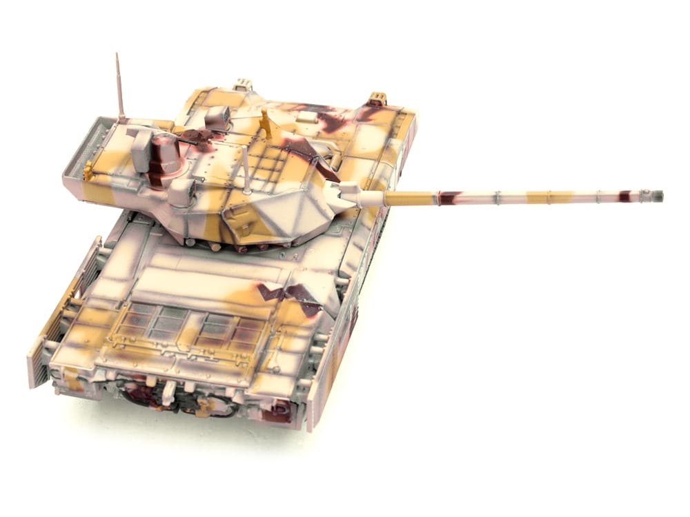 Russian T14 Armata MBT (Main Battle Tank) Multi-Desert Camouflage "Armor Premium" Series 1/72 Diecast Model by Panzerkampf - Image 2