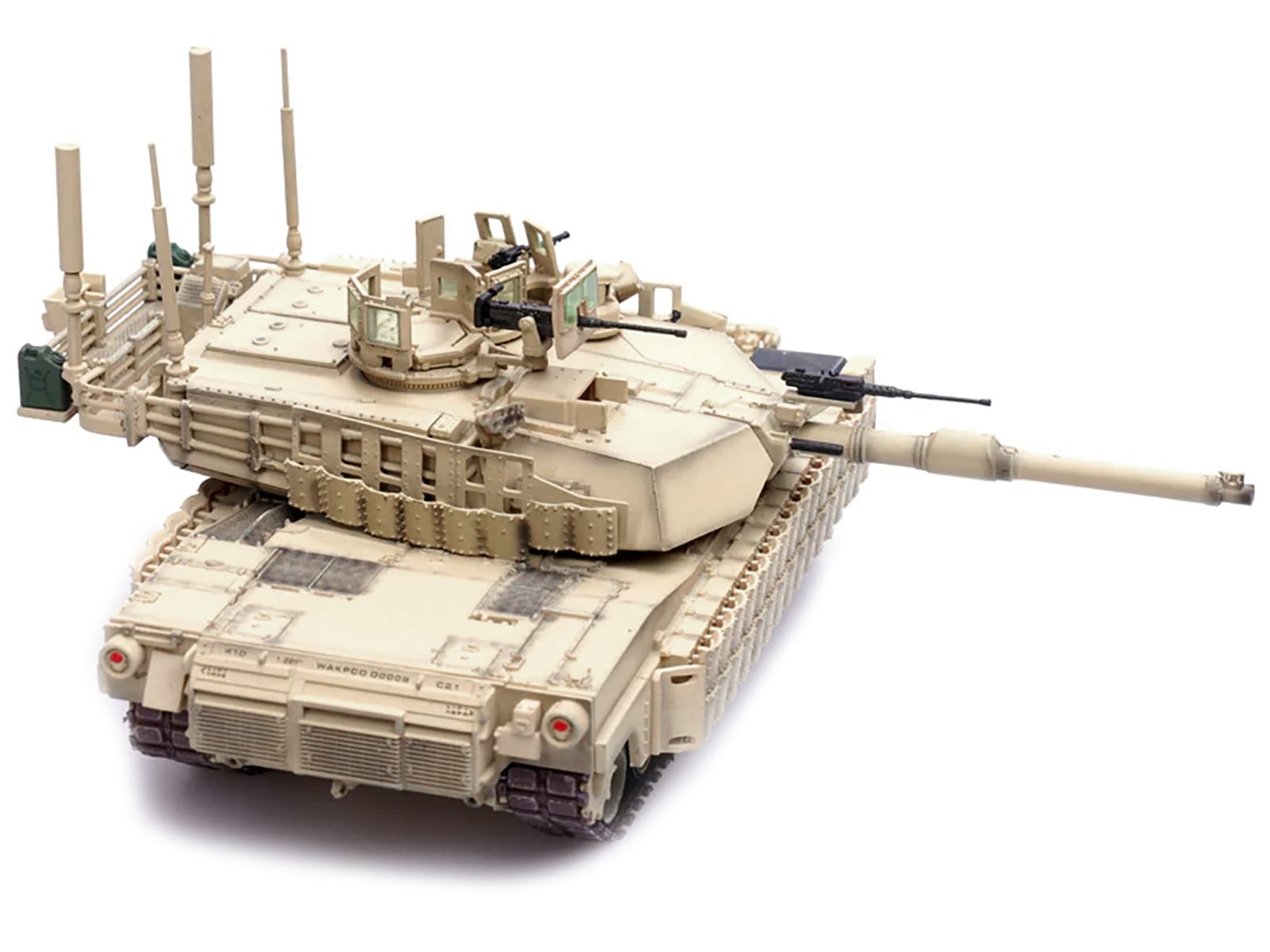 General Dynamics M1A2 Abrams TUSK II MBT (Main Battle Tank) "1st Battalion 22nd Infantry Regiment 1st Brigade 4th Infantry Division Baghdad" (2008) "Armor Premium" Series 1/72 Diecast Model by Panzerkampf - Image 3
