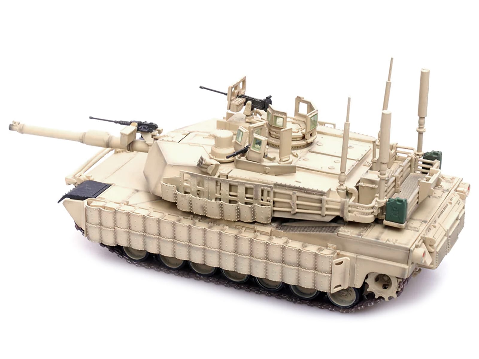 General Dynamics M1A2 Abrams TUSK II MBT (Main Battle Tank) "1st Battalion 22nd Infantry Regiment 1st Brigade 4th Infantry Division Baghdad" (2008) "Armor Premium" Series 1/72 Diecast Model by Panzerkampf - Image 4