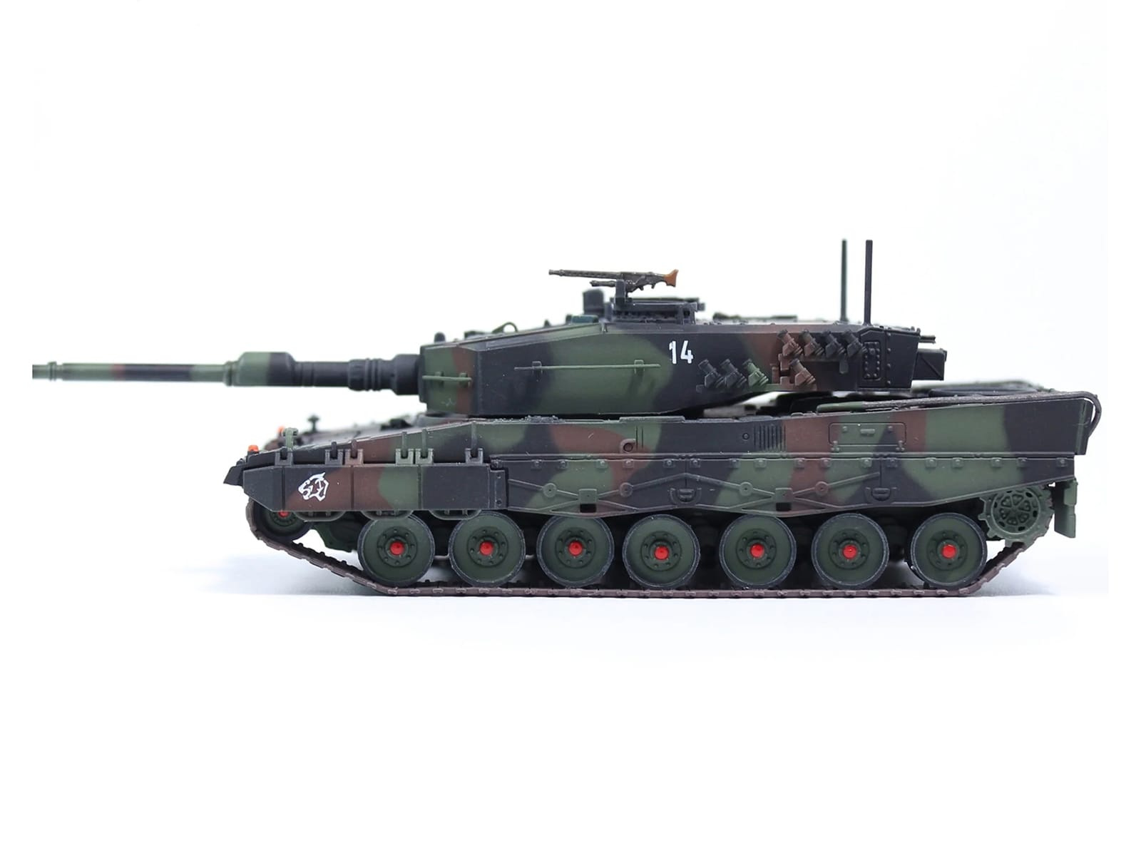 Leopard 2A4 Main Battle Tank "Pz.87 13th Pz Btn Steel Army Parade Thun Switzerland" (2006) Swiss Army "Armor Premium" Series 1/72 Diecast Model by Panzerkampf - Image 2