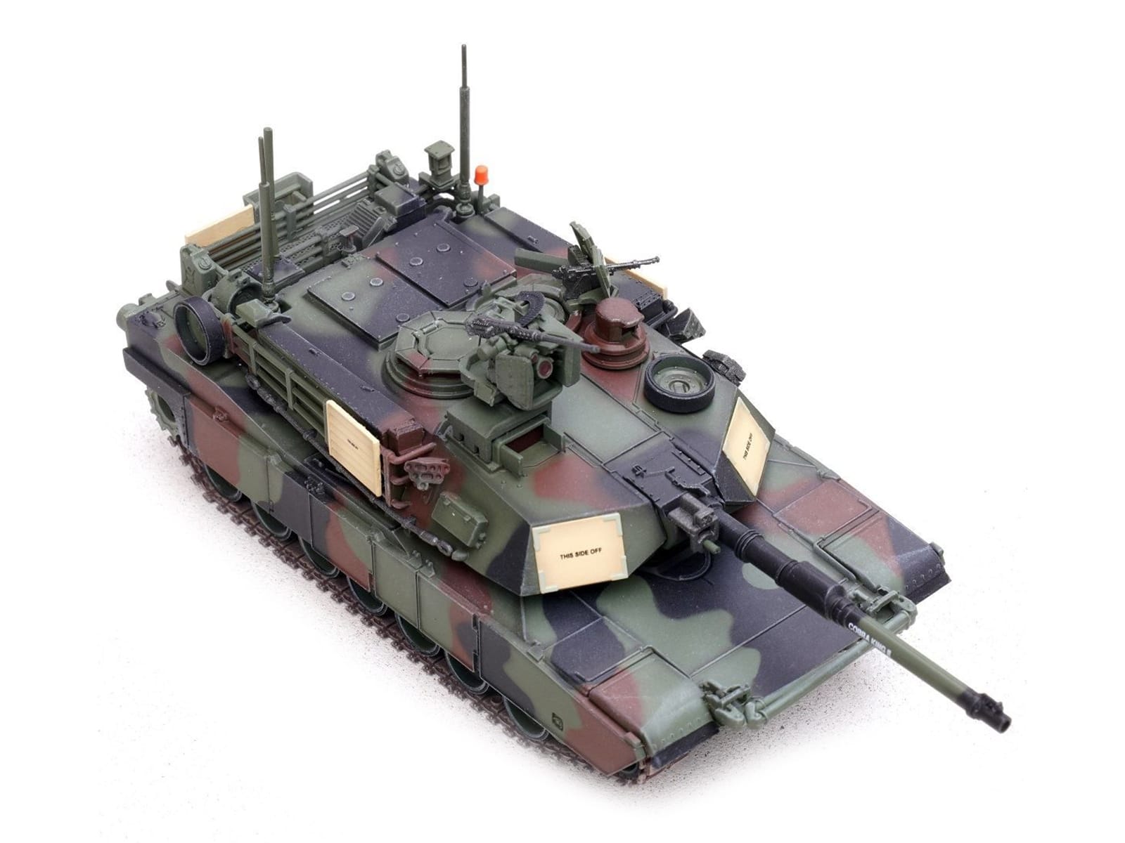 General Dynamics M1A2 SEP V2 Abrams Tank "2nd Battalion 9th Infantry Regiment 2nd Infantry Division South Korea" United States Army 1/72 Diecast Model by Panzerkampf - Image 3