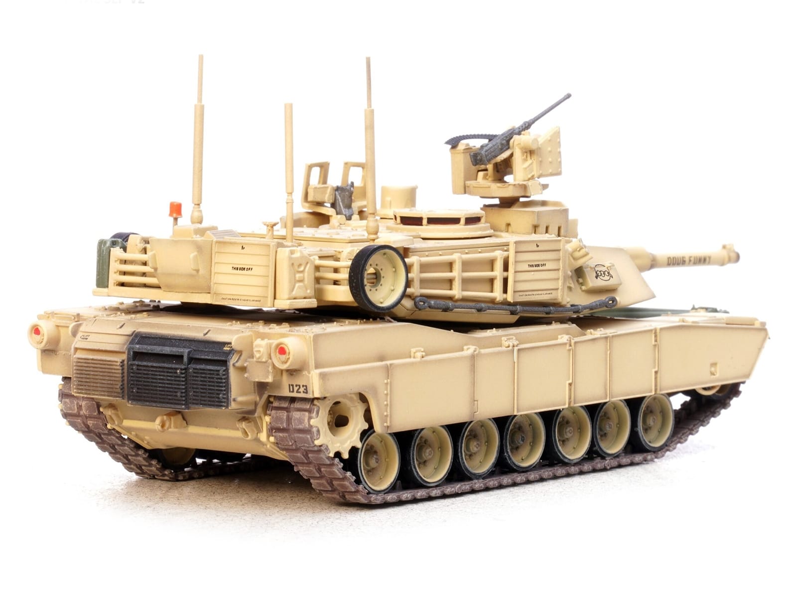 General Dynamics M1A2 SEP V2 Abrams Tank "2nd Battalion 7th Infantry Regiment 1st Armored Brigade Combat Team 3rd Infantry Division" United States Army 1/72 Diecast Model by Panzerkampf - Image 3