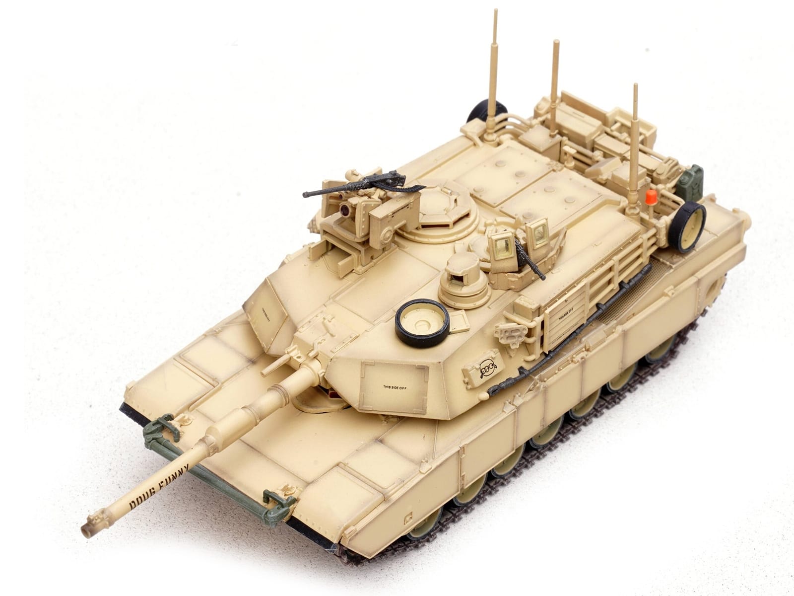 General Dynamics M1A2 SEP V2 Abrams Tank "2nd Battalion 7th Infantry Regiment 1st Armored Brigade Combat Team 3rd Infantry Division" United States Army 1/72 Diecast Model by Panzerkampf - Image 4