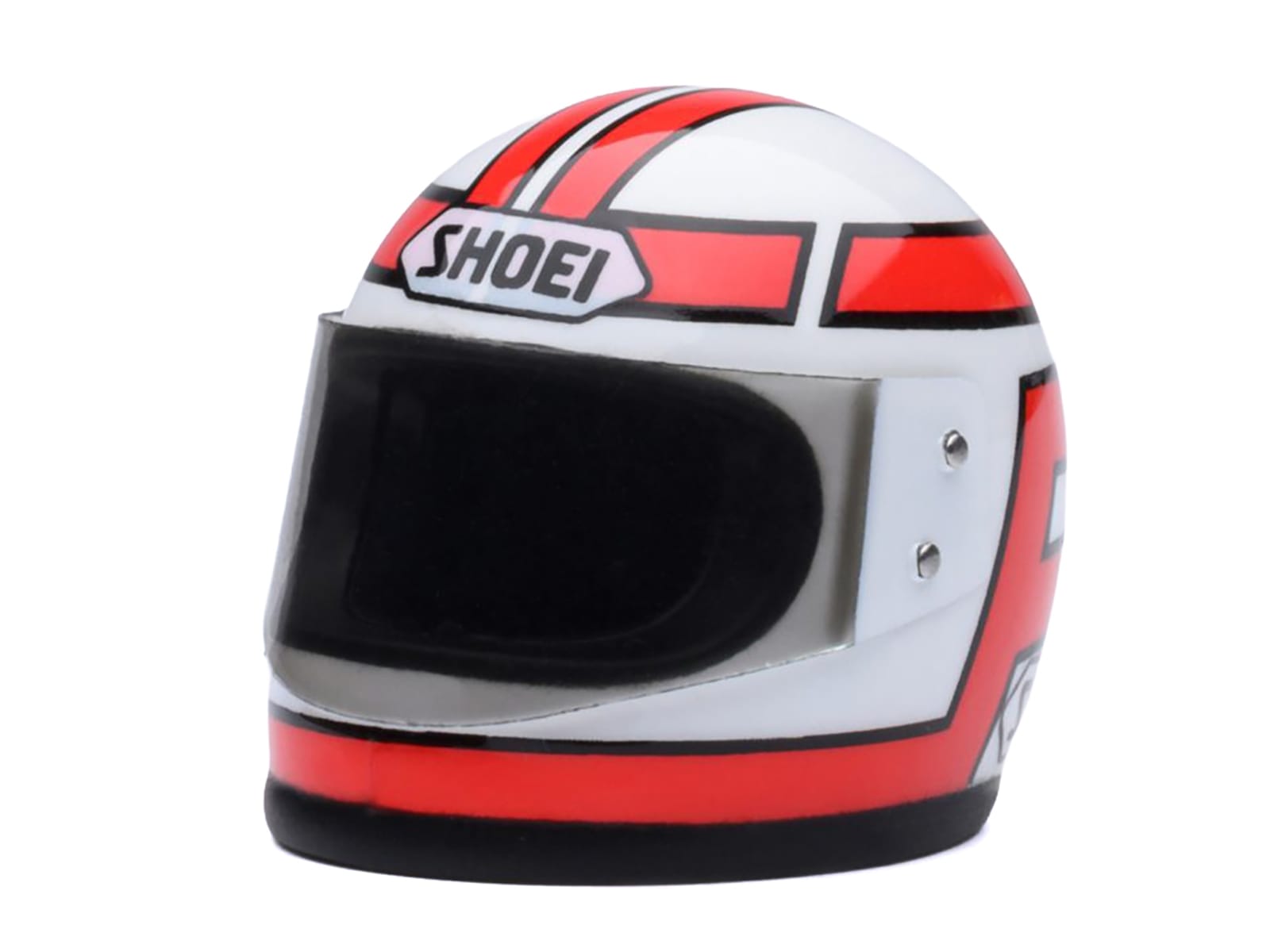 Honda NSR500 WGP500 Motorcycle #56 Red and White with Helmet "Baribari Legend" (1986) OVA 1/12 Model by Autoart - Image 5
