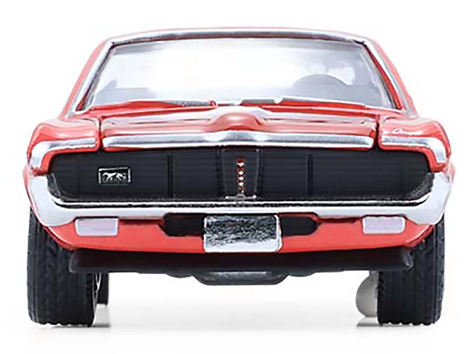 1969 Mercury Cougar Eliminator "Dyno Don" Red with Orange Stripes "GreenLight Muscle" Series 30 1/64 Diecast Model Car by Greenlight - Image 4
