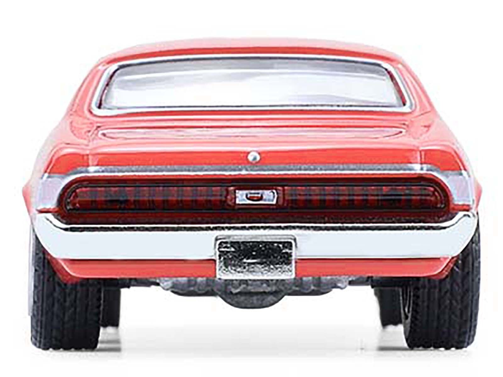 1969 Mercury Cougar Eliminator "Dyno Don" Red with Orange Stripes "GreenLight Muscle" Series 30 1/64 Diecast Model Car by Greenlight - Image 5