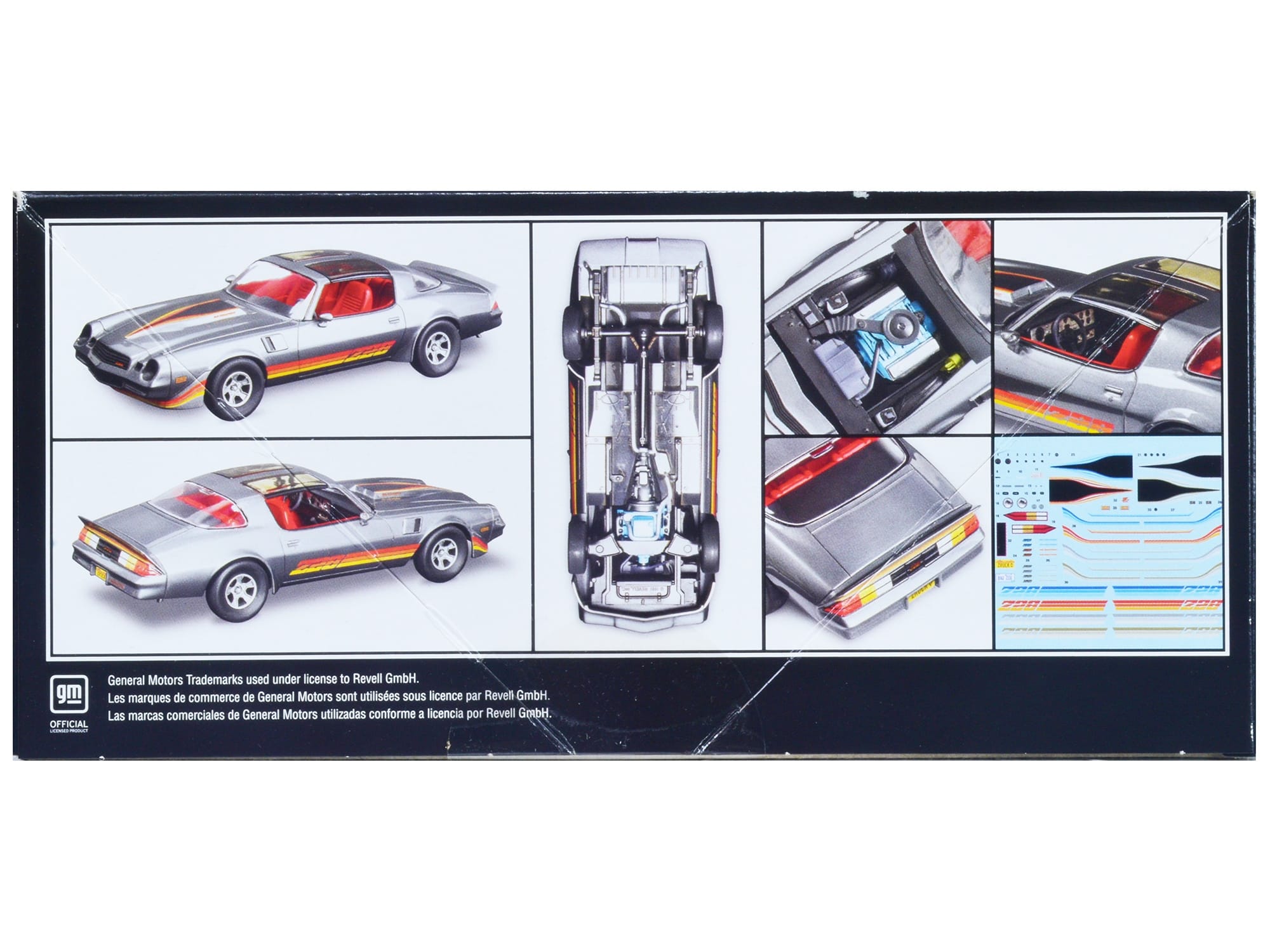 Level 4 Model Kit 1981 Chevrolet Camaro Z/28 1/25 Scale Model by Revell - Image 2