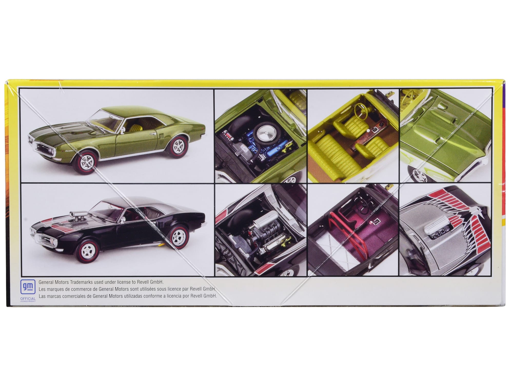 Level 4 Model Kit 1968 Pontiac Firebird 400 2-in-1 Kit 1/25 Scale Model by Revell - Image 2