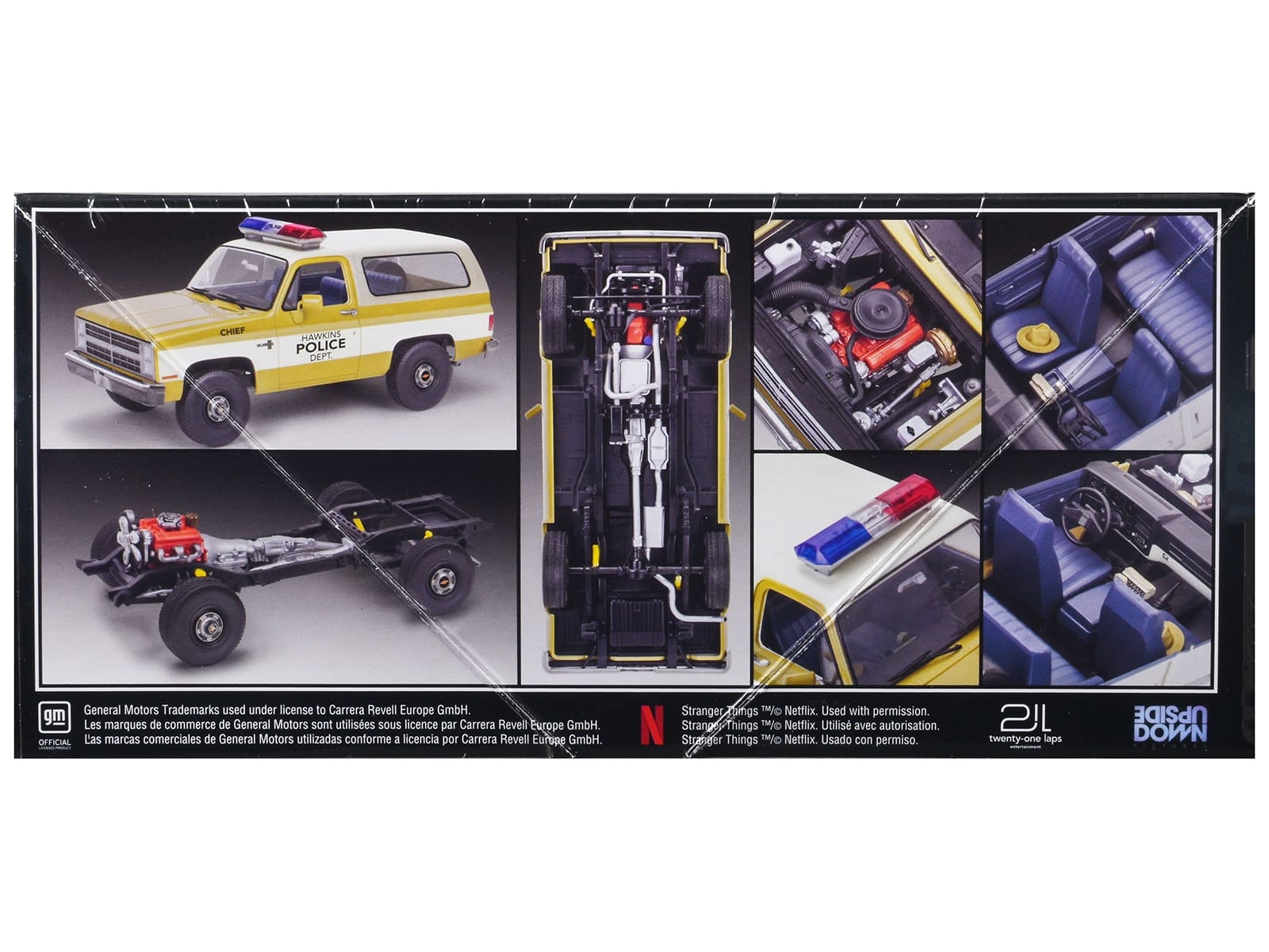 Level 4 Model Kit Jim Hopper's 1985 Chevrolet K5 Blazer "Stranger Things" (2016-Current) TV Series 1/25 Scale Model by Revell - Image 2
