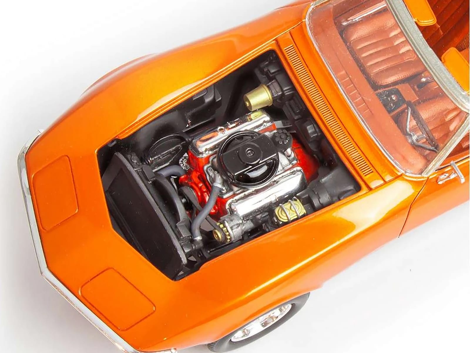Level 4 Model Kit 1968 Chevrolet Corvette L/88 Convertible 2-in-1 1/25 Scale Model by Revell - Image 3